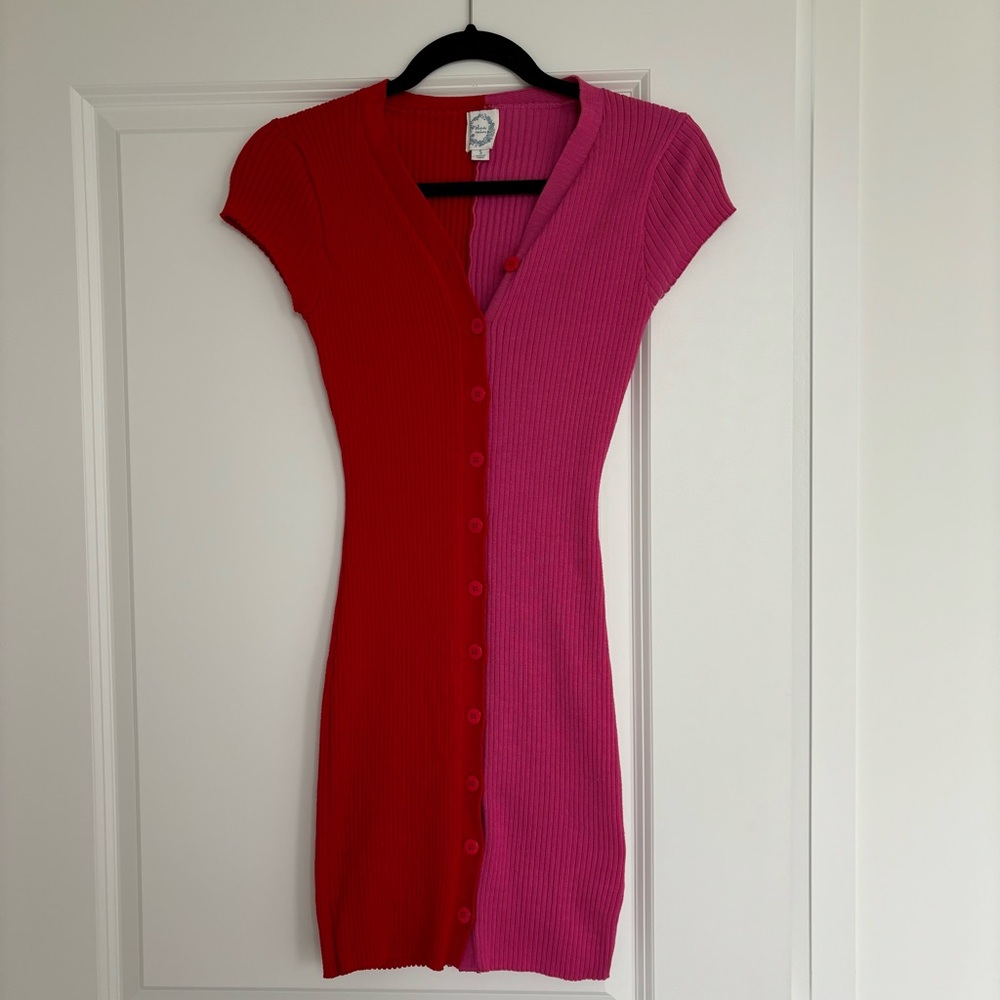 Colorblocked TShirt Dress